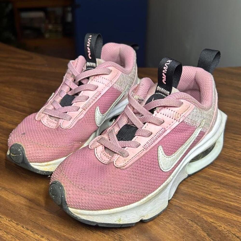 Nike Air Max Bella Pink/White Toddler Shoes - Size 11C